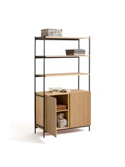 La Redoute Oak Lodge Wardrobe Module 2 Door with Shelves - Image 4 of 7