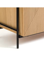 La Redoute Oak Lodge Wardrobe Module 2 Door with Shelves - Image 7 of 7