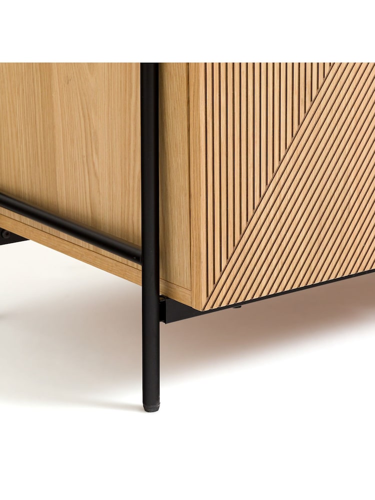 La Redoute Oak Lodge Wardrobe Module 2 Door with Shelves - Image 7 of 7