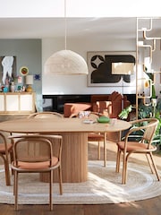 La Redoute Intérieurs Oak Tamula 6 to 8 Seater Dining Table - Image 1 of 5