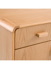 La Redoute Intérieurs Light Wood Jimi Double Pedestal Desk - Image 5 of 6