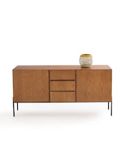 La Redoute Intérieurs Oak Lodge 2 Door 2 Drawer Sideboard - Image 2 of 5