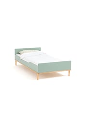 La Redoute Intérieurs Grey Green Jimi Bed with Headboard - Image 2 of 5