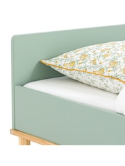 La Redoute Intérieurs Grey Green Jimi Bed with Headboard - Image 5 of 5