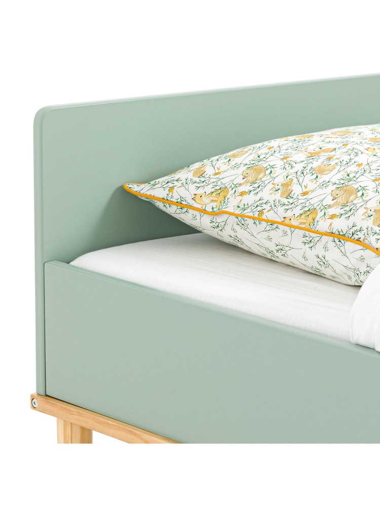 La Redoute Intérieurs Grey Green Jimi Bed with Headboard - Image 5 of 5