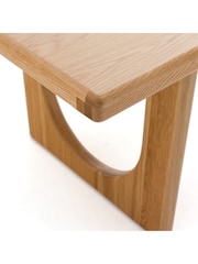 La Redoute Intérieurs Oak Douve Solid Wood 6 to 8 Seater Dining Table - Image 5 of 6