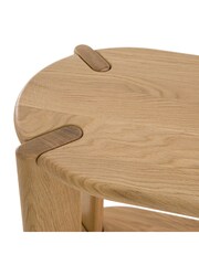 La Redoute Intérieurs Oak Elmo Solid Wood Console Table - Image 4 of 6