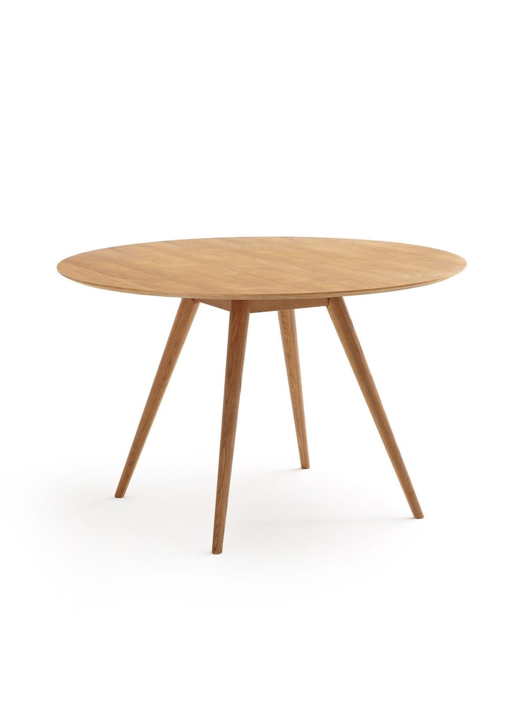 La Redoute Intérieurs Oak Quilda 6 Seater 4 to 6 Seater Dining Table - Image 2 of 5