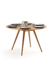 La Redoute Intérieurs Oak Quilda 6 Seater 4 to 6 Seater Dining Table - Image 4 of 5