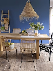 La Redoute Intérieurs Wax Pine Malu Pine 6 to 8 Seater Dining Table - Image 1 of 6