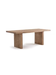 La Redoute Intérieurs Wax Pine Malu Pine 6 to 8 Seater Dining Table - Image 3 of 6