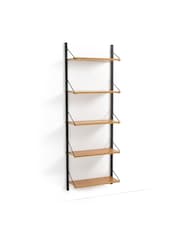 La Redoute Intérieurs Oak Quilda Wall Mounted Vintage Narrow Ladder Bookcase - Image 1 of 5