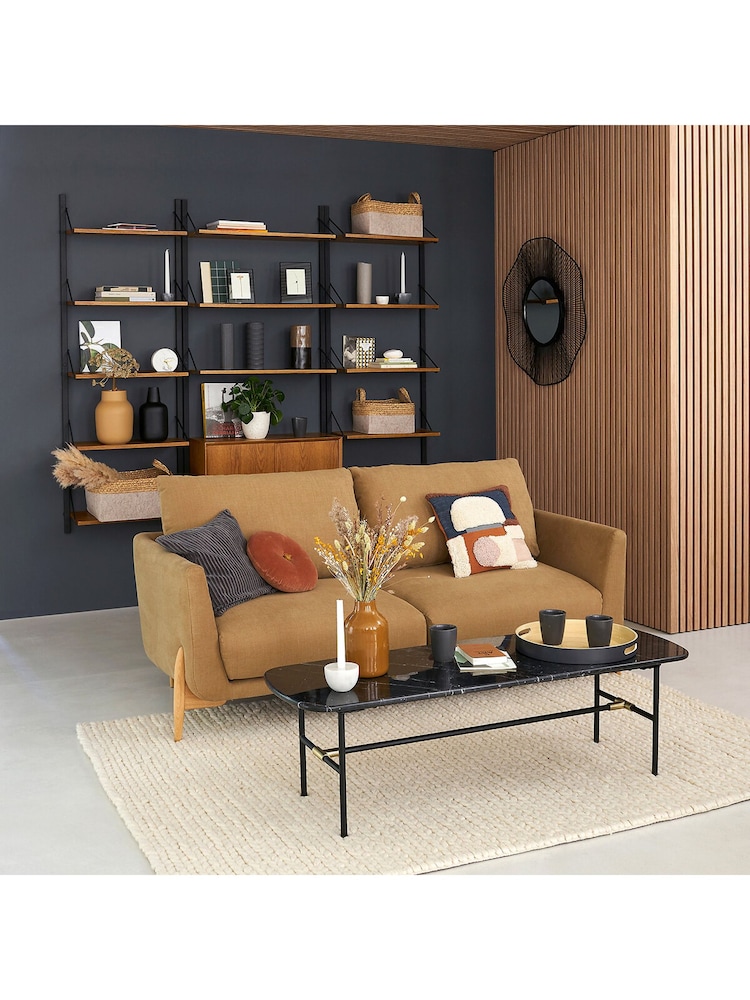 La Redoute Intérieurs Oak Quilda Wall Mounted Vintage Narrow Ladder Bookcase - Image 5 of 5