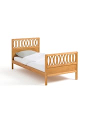 La Redoute Intérieurs Wood Malu Vintage Bed - Image 1 of 5