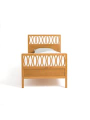 La Redoute Intérieurs Wood Malu Vintage Bed - Image 3 of 5