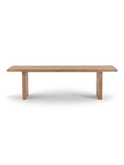 La Redoute Intérieurs Black Malu Pine Dining 6 to 10 Seater Table - Image 3 of 6