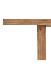La Redoute Intérieurs Black Malu Pine Dining 6 to 10 Seater Table - Image 5 of 6