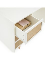La Redoute Intérieurs Egg Shell Taga Double Unit 6 Drawer Desk - Image 4 of 5