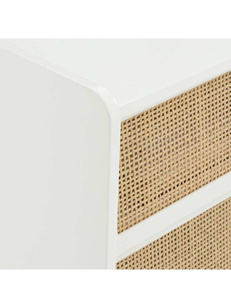 La Redoute Intérieurs Egg Shell Taga Double Unit 6 Drawer Desk - Image 5 of 5