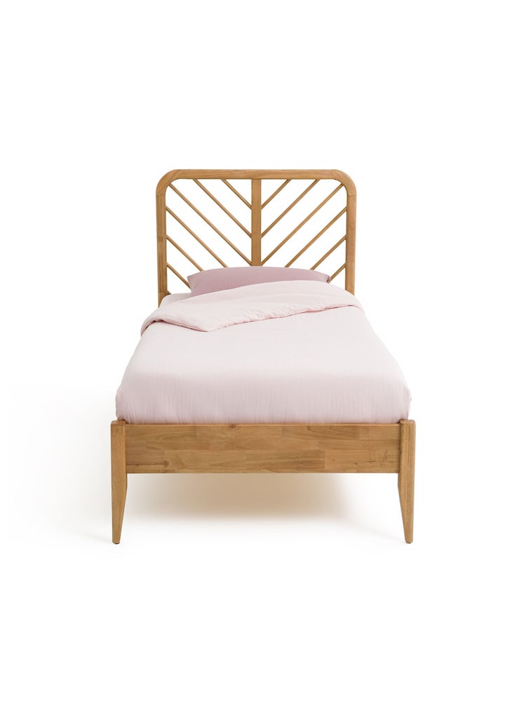 La Redoute Intérieurs Oak Anda Solid Wood Bed - Image 2 of 6
