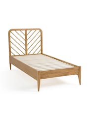 La Redoute Intérieurs Oak Anda Solid Wood Bed - Image 5 of 6