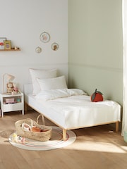 La Redoute Intérieurs White Jimi Bed with Headboard - Image 1 of 6