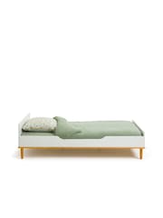 La Redoute Intérieurs White Jimi Bed with Headboard - Image 4 of 6