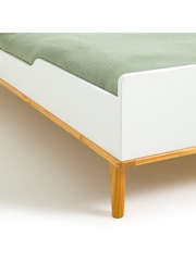 La Redoute Intérieurs White Jimi Bed with Headboard - Image 5 of 6