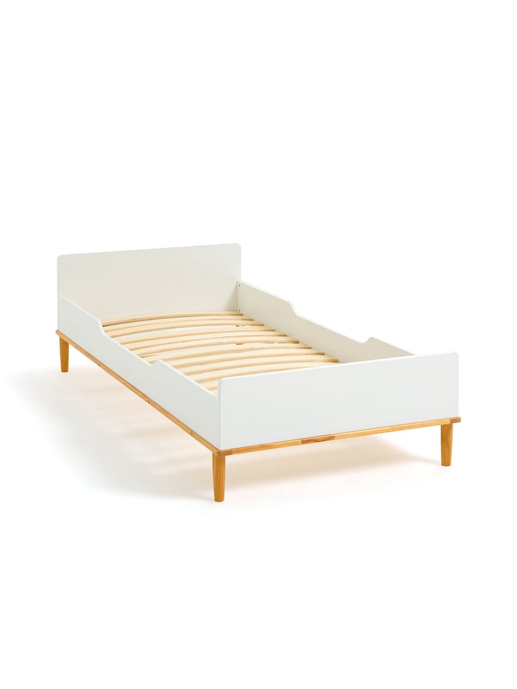 La Redoute Intérieurs White Jimi Bed with Headboard - Image 6 of 6