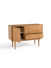 La Redoute Intérieurs Oak Quilda Vintage 2 Door 4 Drawer Small Sideboard - Image 3 of 5