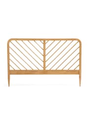 La Redoute Intérieurs Oak Anda Slatted Wooden King Headboard - Image 2 of 4
