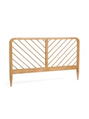 La Redoute Intérieurs Oak Anda Slatted Wooden King Headboard - Image 3 of 4