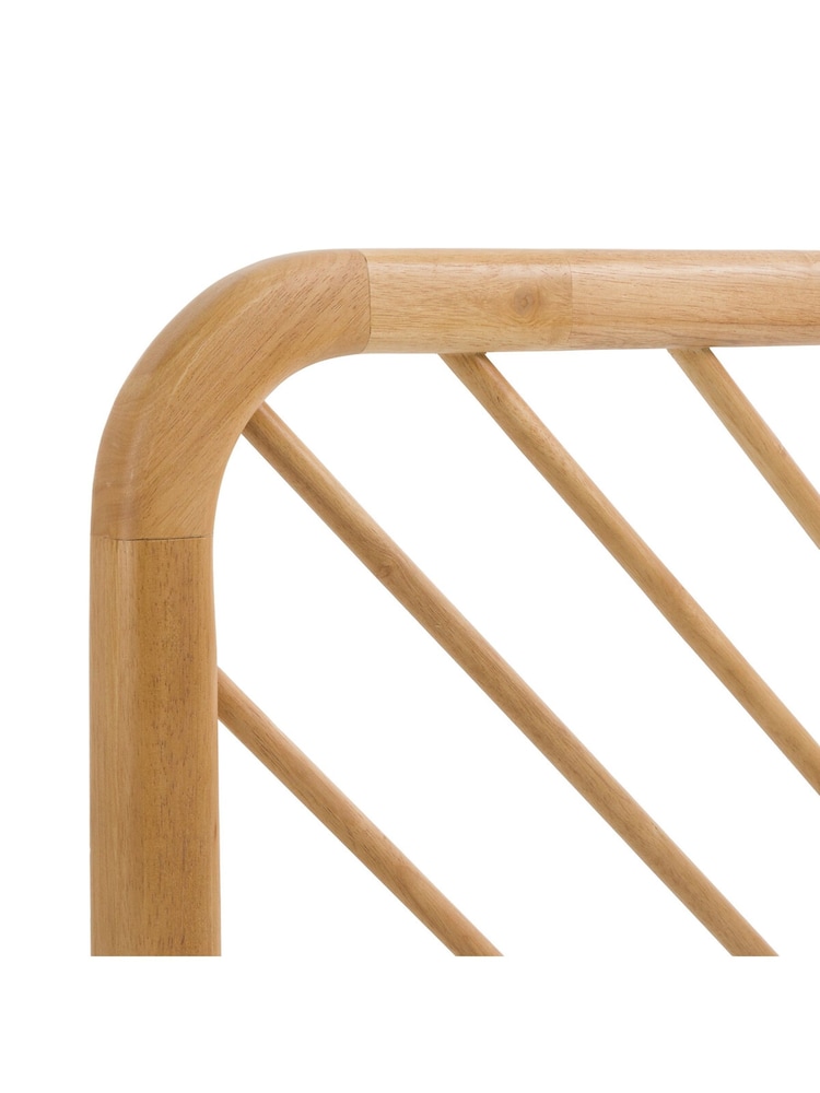 La Redoute Intérieurs Oak Anda Slatted Wooden King Headboard - Image 4 of 4