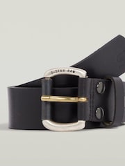 G Star Black Dask Leather Belt - Image 2 of 3