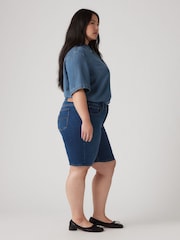 Levi's® Clever Girl Curve Shaping Bermuda Denim Shorts - Image 3 of 4
