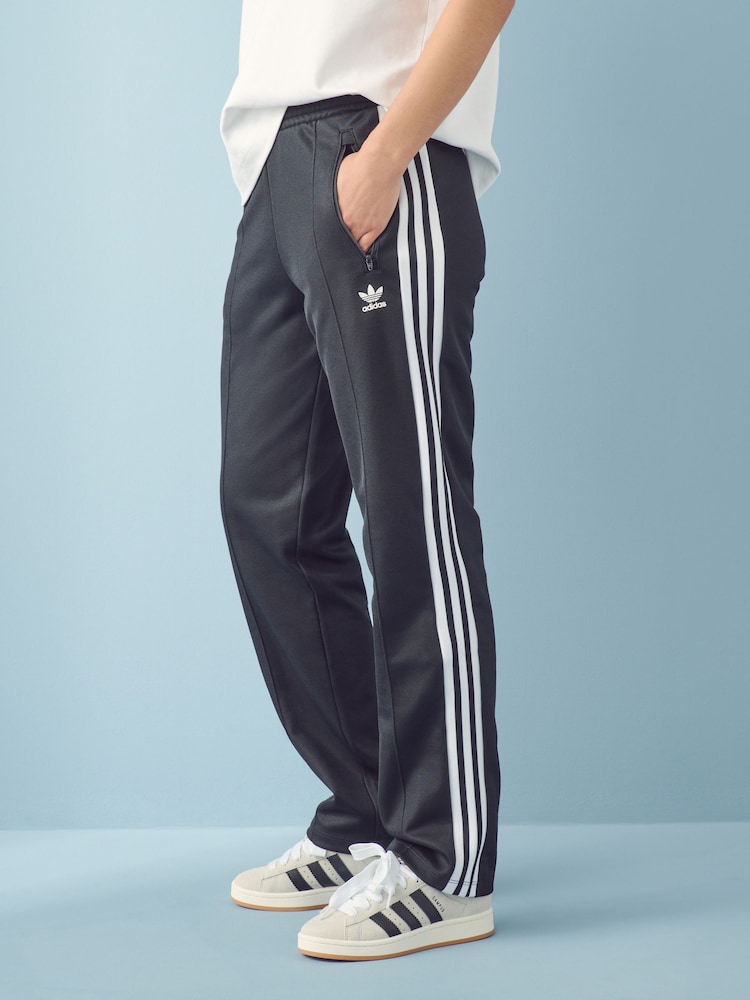 adidas originals Black Classic Firebird Track Joggers - Image 1 of 9