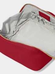 Katie Loxton Medium Makeup And Wash Bag in Garnet Red - Image 2 of 3