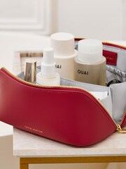 Katie Loxton Medium Makeup And Wash Bag in Garnet Red - Image 3 of 3