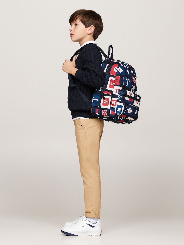 Tommy Hilfiger Blue Essential Backpack - Image 2 of 10