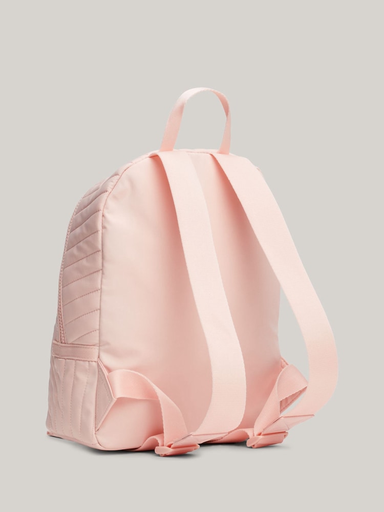Tommy Hilfiger Pink Monotype Backpack - Image 2 of 4