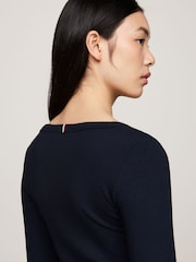 Camiseta ajustada de manga larga de Tommy Hilfiger - Imagen 3 de 5