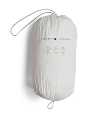 Tommy Hilfiger White Down Quilted Collarless Jacket - Image 6 of 6