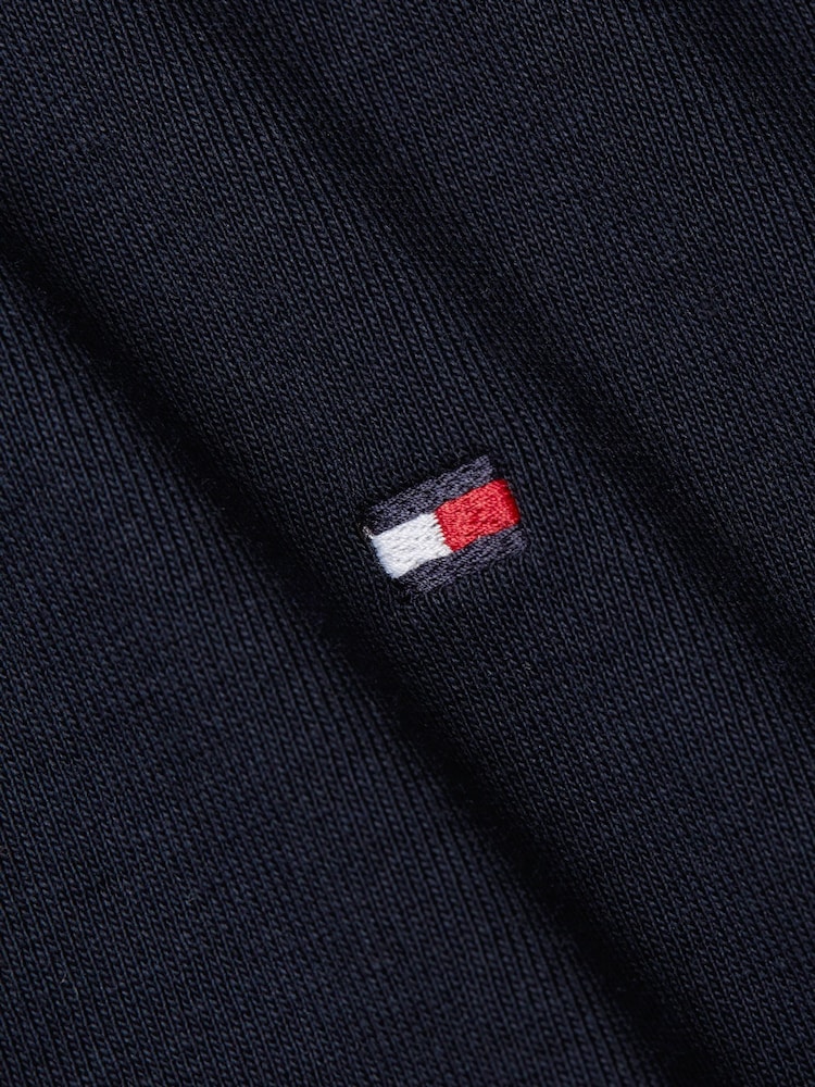 Tommy Hilfiger Blue Slim Fit Cody Crew Neck Short Sleeve 100% Cotton T-Shirt - Image 5 of 5