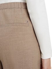 Tommy Hilfiger Slim Fit Flannel Straight Nude Trousers - Image 3 of 6