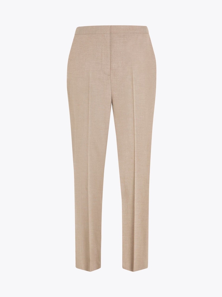 Tommy Hilfiger Slim Fit Flannel Straight Nude Trousers - Image 6 of 6