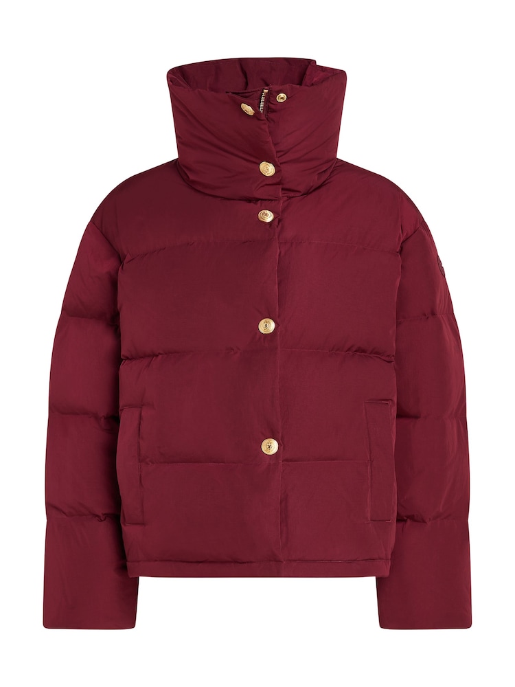 Tommy Hilfiger Red Gold Button Down Jacket - Image 5 of 5