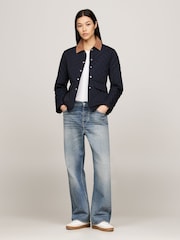 Tommy Hilfiger Blue Slim Fit Quilted Jacket - Image 2 of 5
