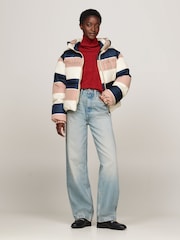 Tommy Hilfiger Natural New York Down Jacket With Hood - Image 2 of 5