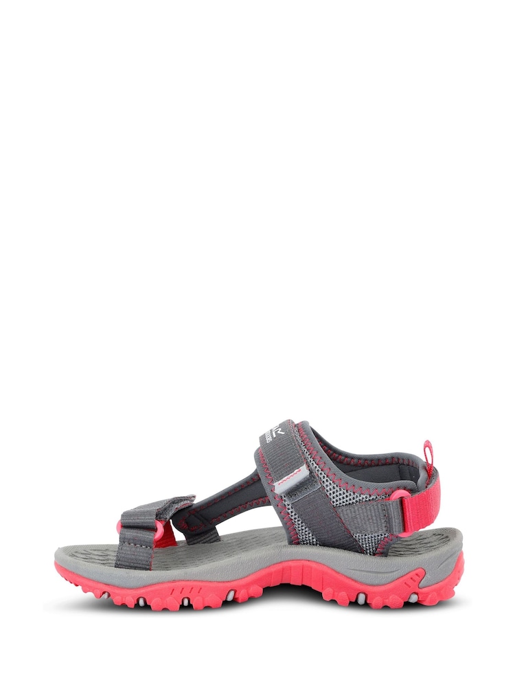 Regatta Grey Kids Blaze Sandals - Image 2 of 8