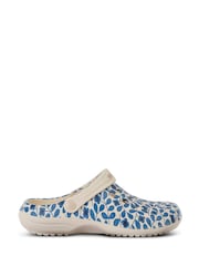Regatta Blue Womens Orla Kiely Clogs - Image 1 of 8